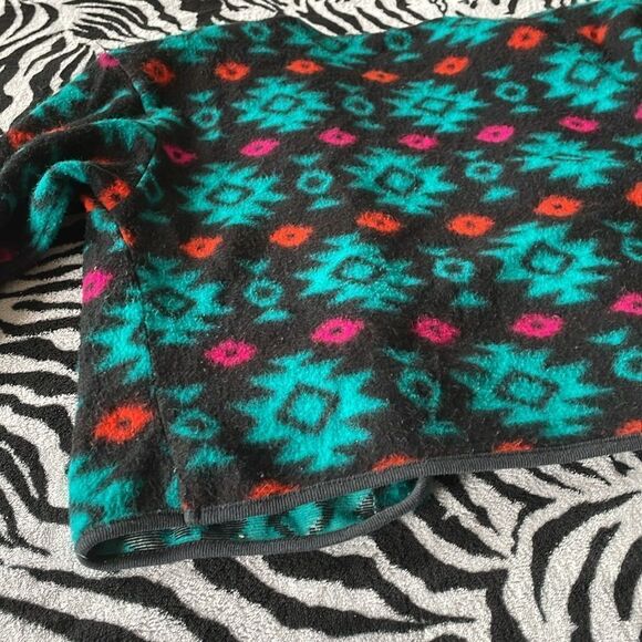 David Wayne’s women vintage fleece cardigan jersey open button cardigan 80s 90s - Picture 8 of 10